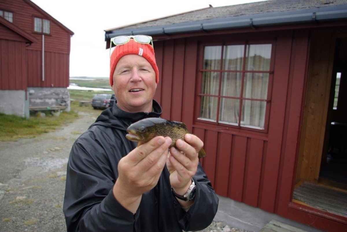 Vi drar til Hardangervidda på ørretfiske 2.-5. august.